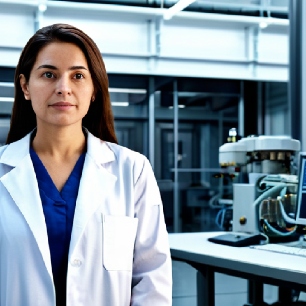 에이지오브제트 전투력 상승 비결 - **Prompt:** A professional female engineer in a fully clothed, modest lab coat, standing in a high-t...